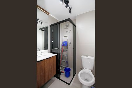 Studio para alugar com 24m², 1 quarto e sem vaga Studio para alugar com 24m², 1 quarto e sem vagaBanheiro