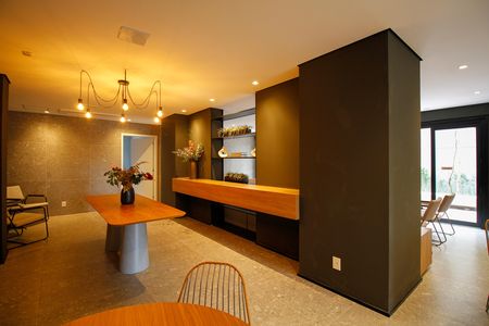 Studio para alugar com 24m², 1 quarto e sem vaga Studio para alugar com 24m², 1 quarto e sem vagaÁrea Comum - Espaço Gourmet