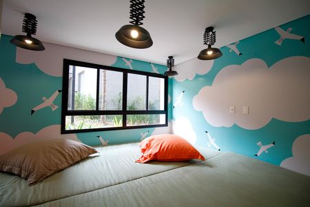Studio para alugar com 24m², 1 quarto e sem vaga Studio para alugar com 24m², 1 quarto e sem vagaÁrea Comum - Brinquedoteca