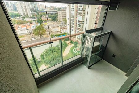 Varanda de kitnet/studio para alugar com 1 quarto, 31m² em Vila Clementino, São Paulo