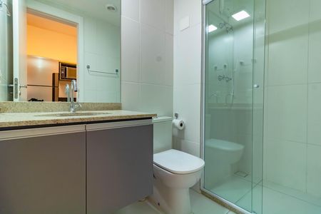 Studio para alugar com 31m², 1 quarto e sem vaga Studio para alugar com 31m², 1 quarto e sem vagaBanheiro