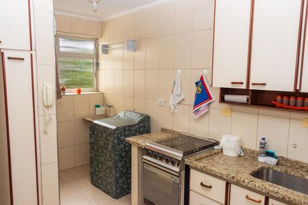 Cozinha e Área de Serviço de apartamento para alugar com 3 quartos, 64m² em Vila Sao Paulo, São Paulo