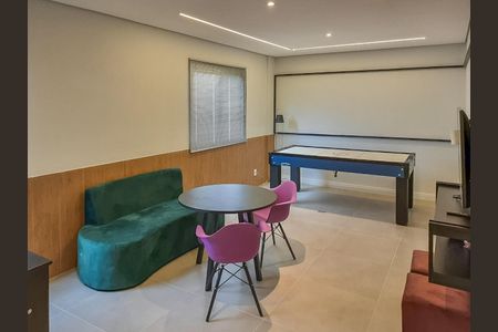 Apartamento à venda com 40m², 1 quarto e sem vaga Apartamento à venda com 40m², 1 quarto e sem vagaÁrea comum - Sala de Jogos