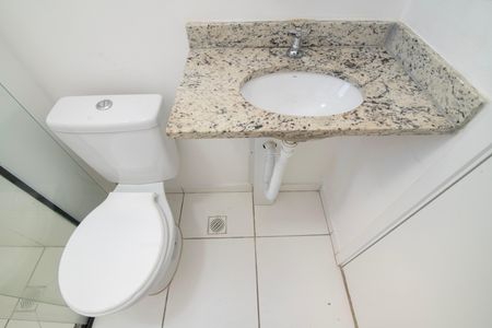 Apartamento para alugar com 58m², 2 quartos e 1 vagaBanheiro do Quarto 2 Suíte