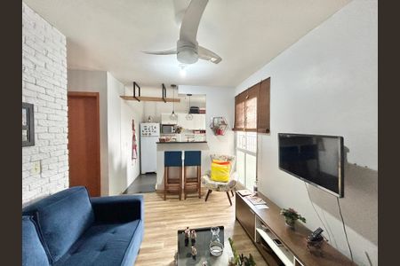 Sala de apartamento à venda com 2 quartos, 39m² em Rondônia, Novo Hamburgo
