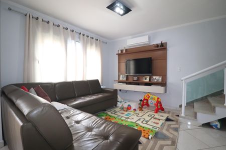 Sala de casa à venda com 3 quartos, 150m² em Vila Camilópolis, Santo André