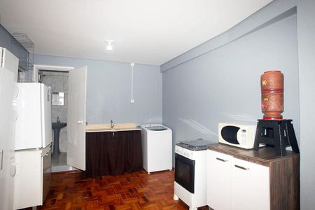 Cozinha de apartamento à venda com 1 quarto, 50m² em Centro Histórico, Porto Alegre