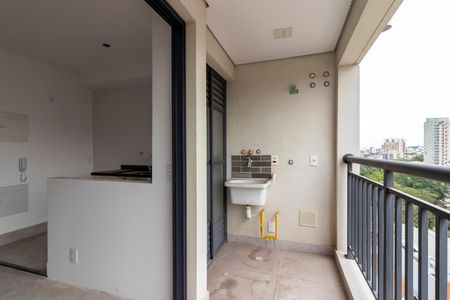 Varanda da Sala de apartamento à venda com 2 quartos, 50m² em Vila Dom Pedro Ii, São Paulo