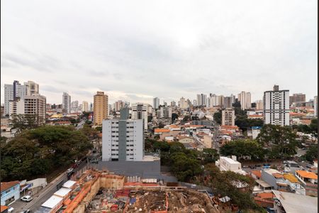 Varanda da Sala - Vista de apartamento à venda com 2 quartos, 50m² em Vila Dom Pedro Ii, São Paulo
