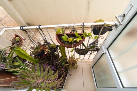 Apartamento à venda com 88m², 2 quartos e sem vagaSacada da Sala