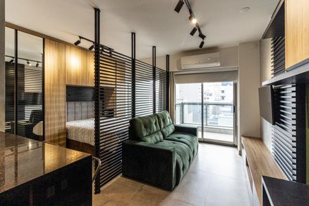 Studio de kitnet/studio para alugar com 1 quarto, 39m² em República, São Paulo