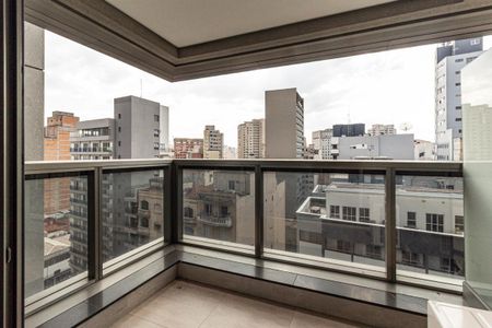 Varanda de kitnet/studio para alugar com 1 quarto, 39m² em República, São Paulo