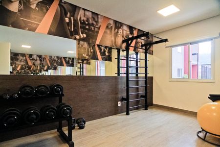 Apartamento para alugar com 39m², 2 quartos e 1 vaga Apartamento para alugar com 39m², 2 quartos e 1 vagaÁrea comum - Academia