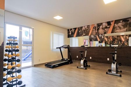 Apartamento para alugar com 39m², 2 quartos e 1 vaga Apartamento para alugar com 39m², 2 quartos e 1 vagaÁrea comum - Academia