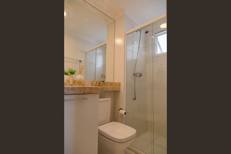 Apartamento à venda com 61m², 2 quartos e 1 vaga Apartamento à venda com 61m², 2 quartos e 1 vagaBanheiro