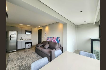 Varanda de apartamento para alugar com 1 quarto, 40m² em Indianópolis, São Paulo