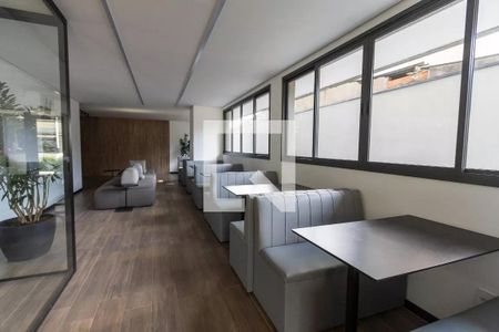 Área comum de kitnet/studio para alugar com 1 quarto, 34m² em Vila Anglo Brasileira, São Paulo