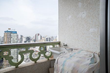 Apartamento à venda com 66m², 1 quarto e sem vagaVaranda do Quarto