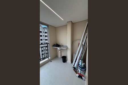 Varanda da Sala  de apartamento para alugar com 2 quartos, 83m² em Casa Branca, Santo André