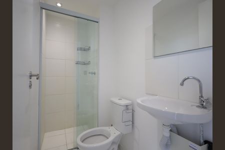 Apartamento à venda com 38m², 1 quarto e sem vagaBanheiro social