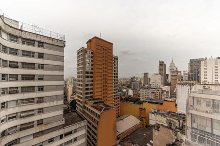 Vista da Sala de apartamento à venda com 2 quartos, 88m² em República, São Paulo