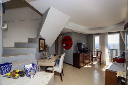 Sala de apartamento à venda com 3 quartos, 130m² em Vila Sonia, São Paulo