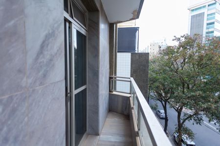 Varanda da Sala de apartamento à venda com 3 quartos, 180m² em Sion, Belo Horizonte