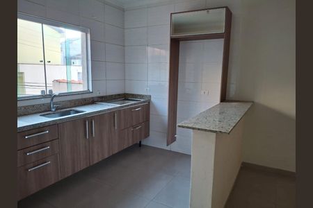 Cozinha de casa à venda com 3 quartos, 181m² em Parque das Nações, Santo André