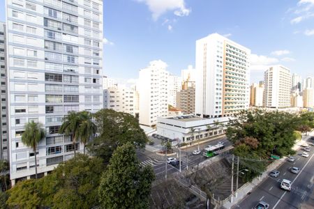 Vista da Sala de apartamento à venda com 1 quarto, 37m² em Vila Itapura, Campinas