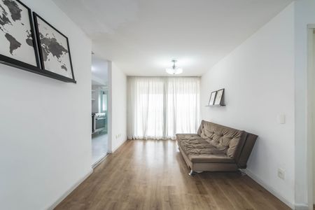 Sala de apartamento à venda com 1 quarto, 45m² em Brooklin, São Paulo