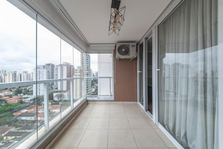 Varanda de apartamento à venda com 1 quarto, 45m² em Brooklin, São Paulo