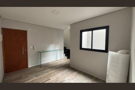 Sala de apartamento à venda com 2 quartos, 100m² em Jardim Santo Alberto, Santo André
