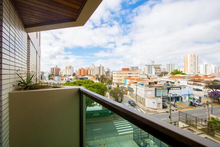 Apartamento à venda com 218m², 4 quartos e 5 vagasVaranda do Hall da área íntima