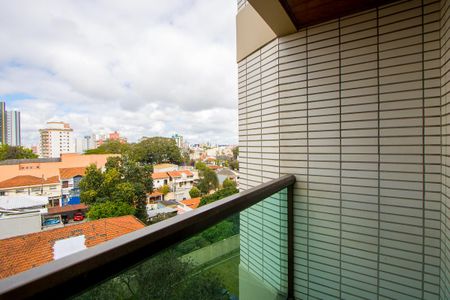 Apartamento à venda com 218m², 4 quartos e 5 vagasVaranda do Hall da área íntima