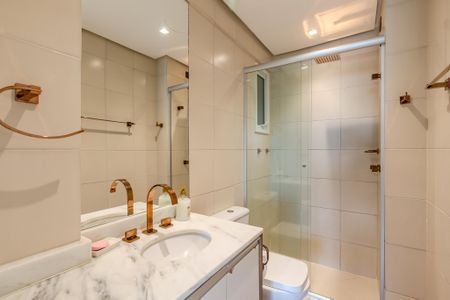 Apartamento para alugar com 140m², 3 quartos e 2 vagasBanheiro Social 1