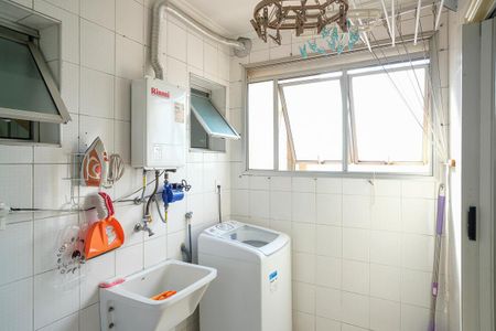 Área de serviço de apartamento à venda com 3 quartos, 83m² em Vila Caminho do Mar, São Bernardo do Campo