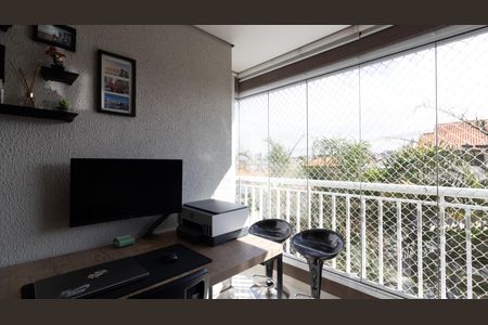 Varanda da Sala de apartamento à venda com 2 quartos, 54m² em Parque Boturussu, São Paulo