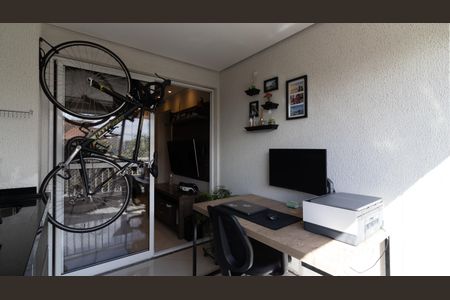 Varanda da Sala de apartamento à venda com 2 quartos, 54m² em Parque Boturussu, São Paulo