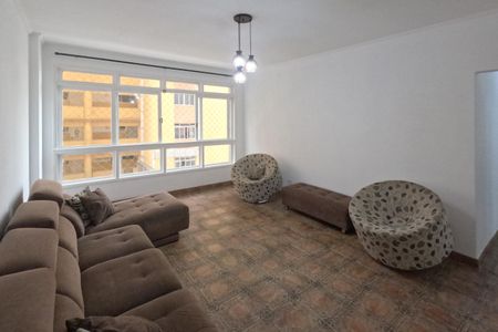 Sala de apartamento para alugar com 2 quartos, 128m² em José Menino, Santos
