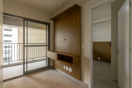 Sala de apartamento para alugar com 1 quarto, 31m² em Santo Amaro, São Paulo