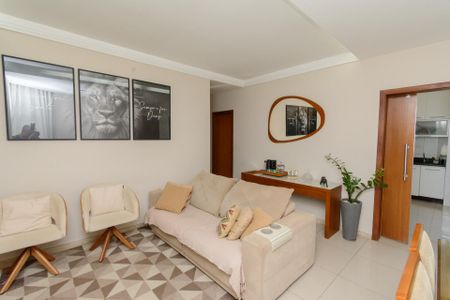 Sala de apartamento à venda com 3 quartos, 97m² em Eldorado, Contagem