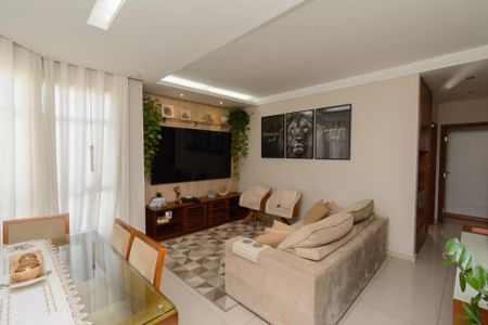 Sala de apartamento à venda com 3 quartos, 97m² em Eldorado, Contagem