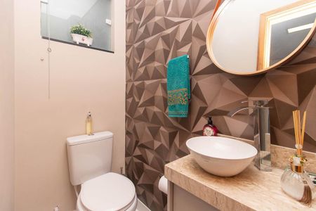 Casa à venda com 131m², 3 quartos e 2 vagasLavabo da Sala