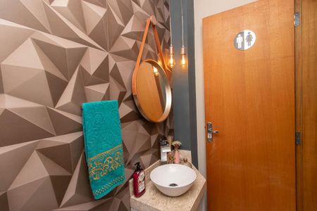 Casa à venda com 131m², 3 quartos e 2 vagasLavabo da Sala