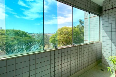 Varanda da Sala de apartamento à venda com 4 quartos, 114m² em Colégio Batista, Belo Horizonte