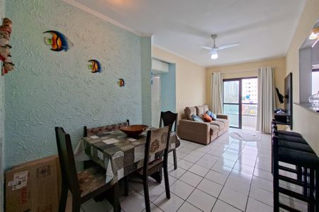 Sala de apartamento para alugar com 1 quarto, 50m² em Vila Assuncao, Praia Grande