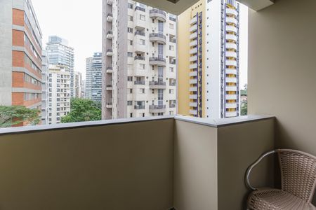 Varanda de apartamento para alugar com 1 quarto, 42m² em Moema, São Paulo