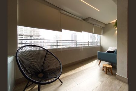 Apartamento à venda com 37m², 1 quarto e sem vagaVaranda