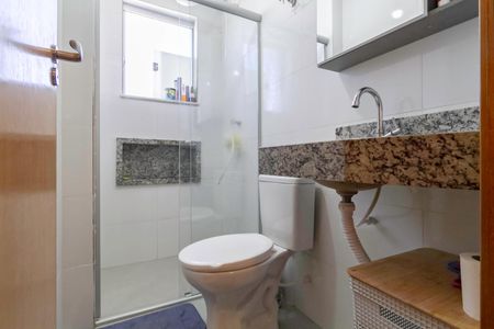 Banheiro Social de apartamento à venda com 2 quartos, 110m² em Santa Monica, Belo Horizonte