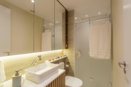 Apartamento à venda com 36m², 2 quartos e sem vaga Apartamento à venda com 36m², 2 quartos e sem vagaBanheiro